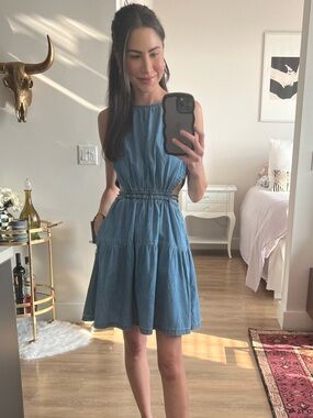 Gap denim dress - size XS - worn once!